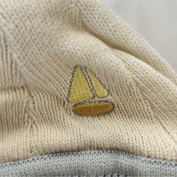 Vintage Nannette Baby Sweater Set 0–3 Months Sailboats + Handmade Coat - Picture 5 of 11